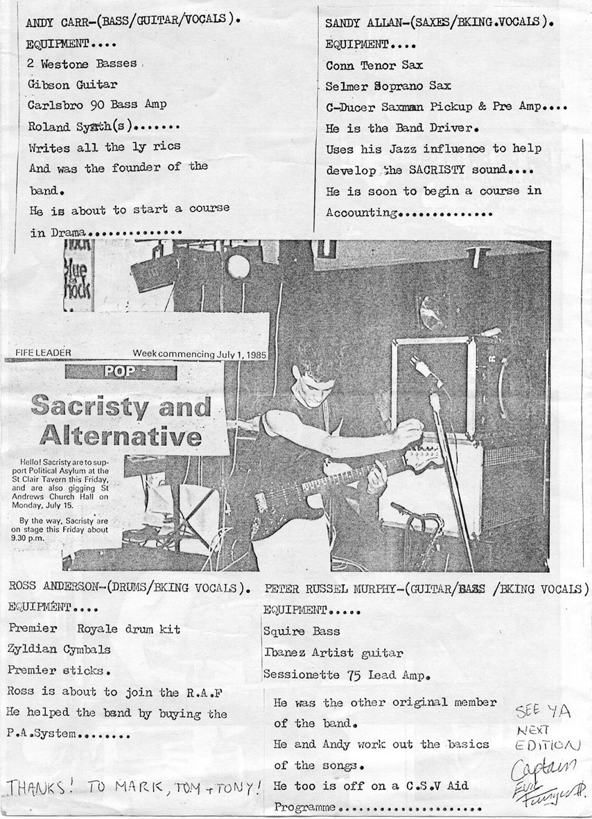 Sacristy Newsletter 4
